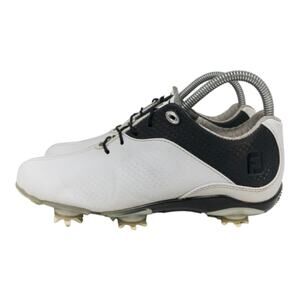 FootJoy DNA White/Black Golf Cleats Women's Size 6.5